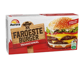 Hamburguer Aurora Faroeste 672g